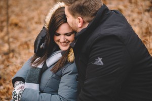 Toronto winter engagement photos - Olive Photography