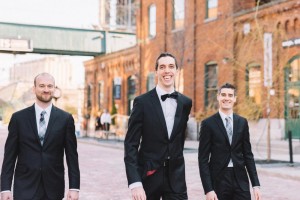 Distillery District wedding photos