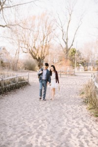 Toronto island engagement