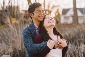 Toronto island engagement