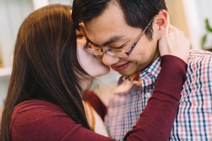 Toronto coffee shop engagement