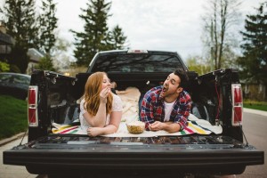 Popcorn Engagement Photos | Olive Photography