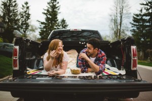 Popcorn Engagement Photos | Olive Photography