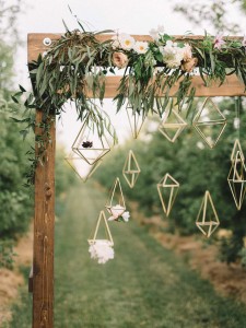 Geometric Wedding Ideas | Olive Photography Toronto