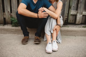 relaxed Toronto engagement photos