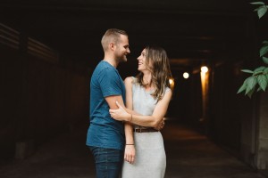 relaxed Toronto engagement photos