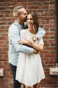 relaxed Toronto engagement photos