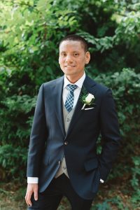 Navy Groom Suit | Olive Photography Toronto