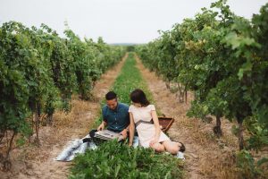 Niagara Vineyard Engagement Session | Olive Photography