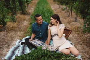 Niagara Vineyard Engagement Session | Olive Photography