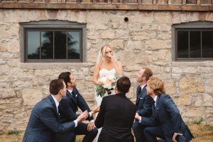 Fun wedding party photos - Olive Photography