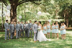large wedding party photos | Olive Photography