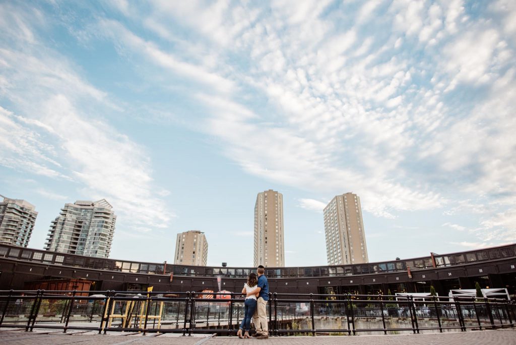 Steam Whistle Engagement Photos | Olive Photography Toronto