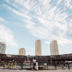 Steam Whistle Engagement Photos | Olive Photography Toronto