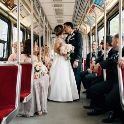 Toronto TTC Streetcar Wedding Photos | Olive Photography