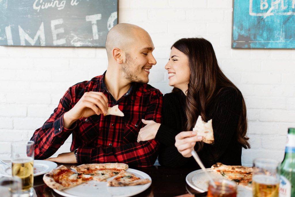 Queen Margherita Pizza Engagement Photos | Olive Photography Toronto