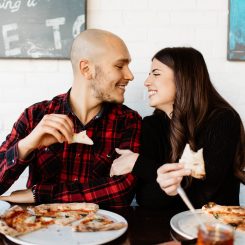 Queen Margherita Pizza Engagement Photos | Olive Photography Toronto