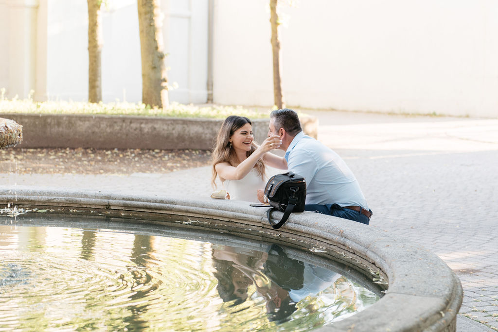 Toronto waterfront proposal photography | Sunnyside Pavillion engagement photos | Olive Photography Toronto