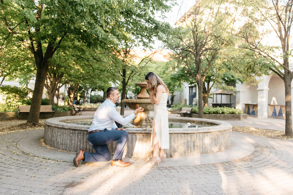 Toronto waterfront proposal photography | Sunnyside Pavillion engagement photos | Olive Photography Toronto