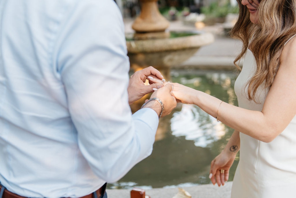 Toronto waterfront proposal photography | Sunnyside Pavillion engagement photos | Olive Photography Toronto