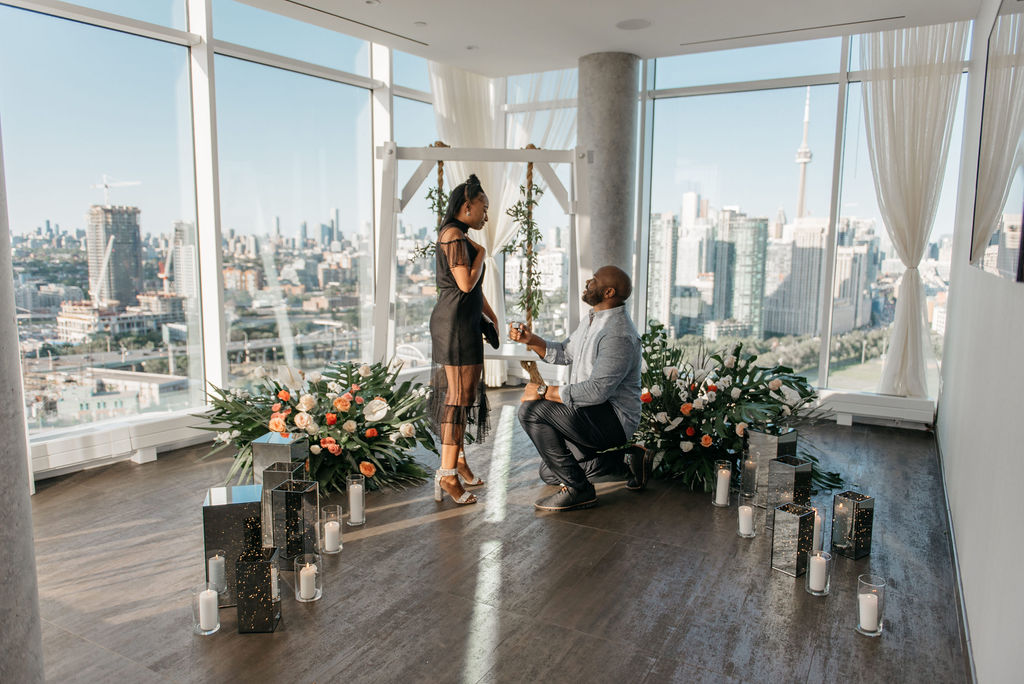 Hotel X Toronto Proposal | Toronto Proposal Ideas | Olive Photography Toronto