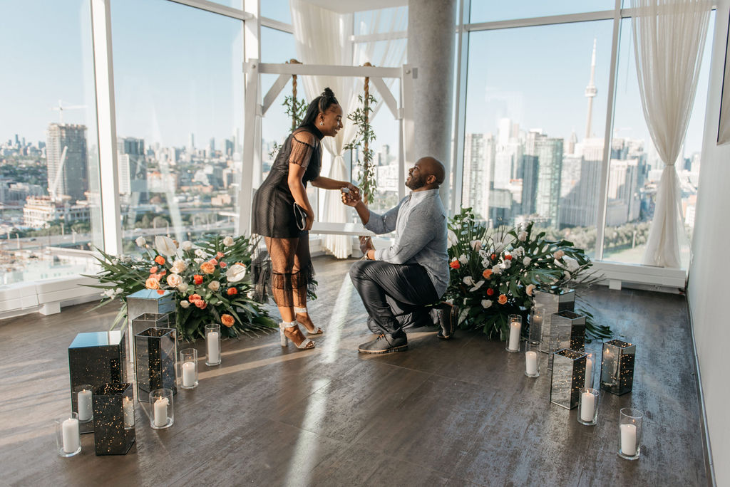 Hotel X Toronto Proposal | Toronto Proposal Ideas | Olive Photography Toronto