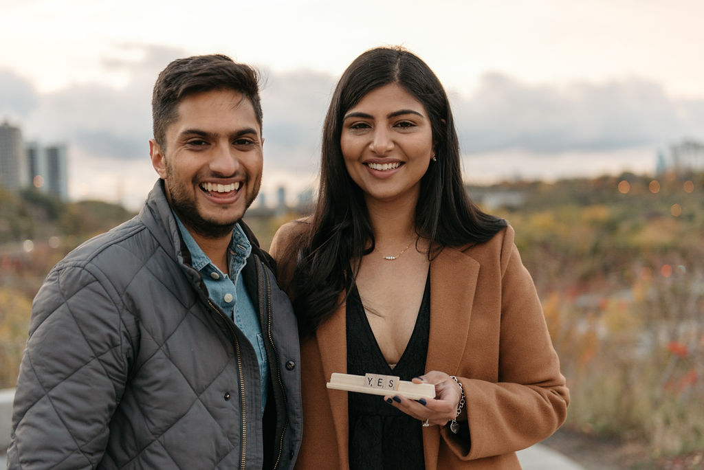 Toronto Proposal Photographer | Evergreen Brickworks Proposal | Olive Photography