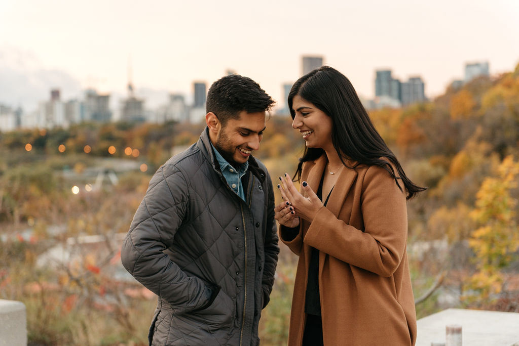 Toronto Proposal Photographer | Evergreen Brickworks Proposal | Olive Photography