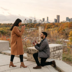 Toronto Proposal Photographer | Evergreen Brickworks Proposal | Olive Photography