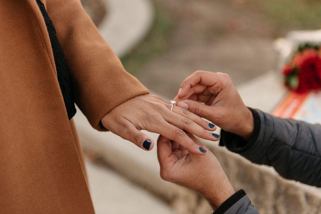 Toronto Proposal Photographer | Evergreen Brickworks Proposal | Olive Photography