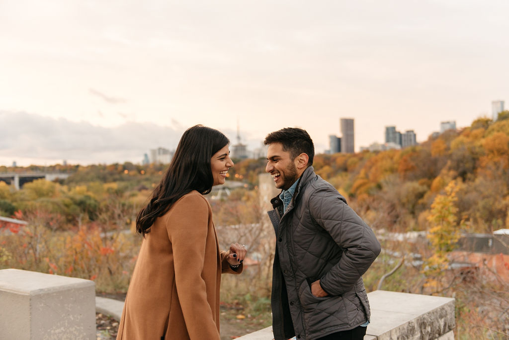 Toronto Proposal Photographer | Evergreen Brickworks Proposal | Olive Photography