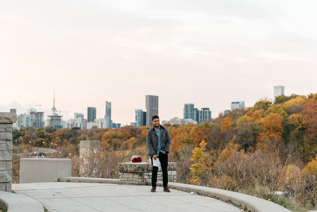 Toronto Proposal Photographer | Evergreen Brickworks Proposal | Olive Photography