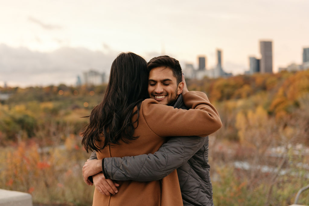 Toronto Proposal Photographer | Evergreen Brickworks Proposal | Olive Photography