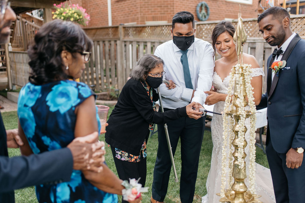 Toronto Backyard Micro Wedding | Olive Photography