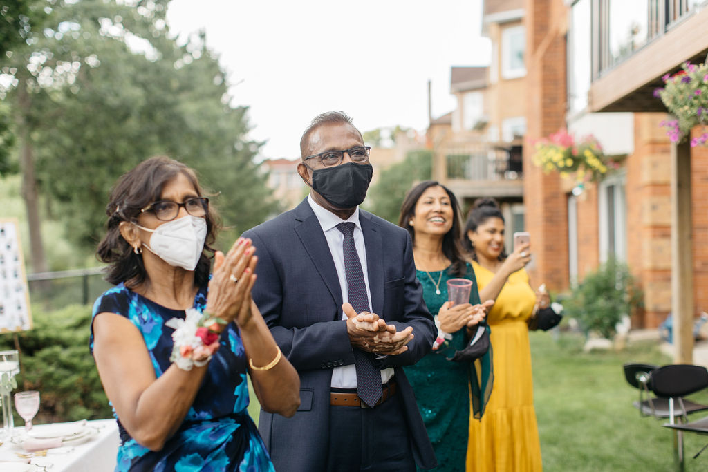 Toronto Backyard Micro Wedding | Olive Photography